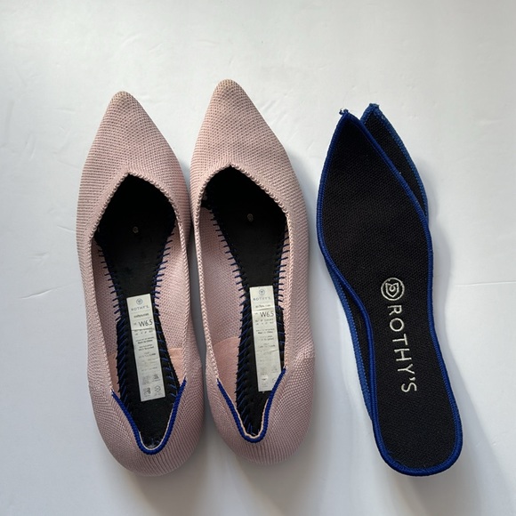 Rothy’s The Pointed Toe Ballet Slip on Flat - Picture 15 of 16